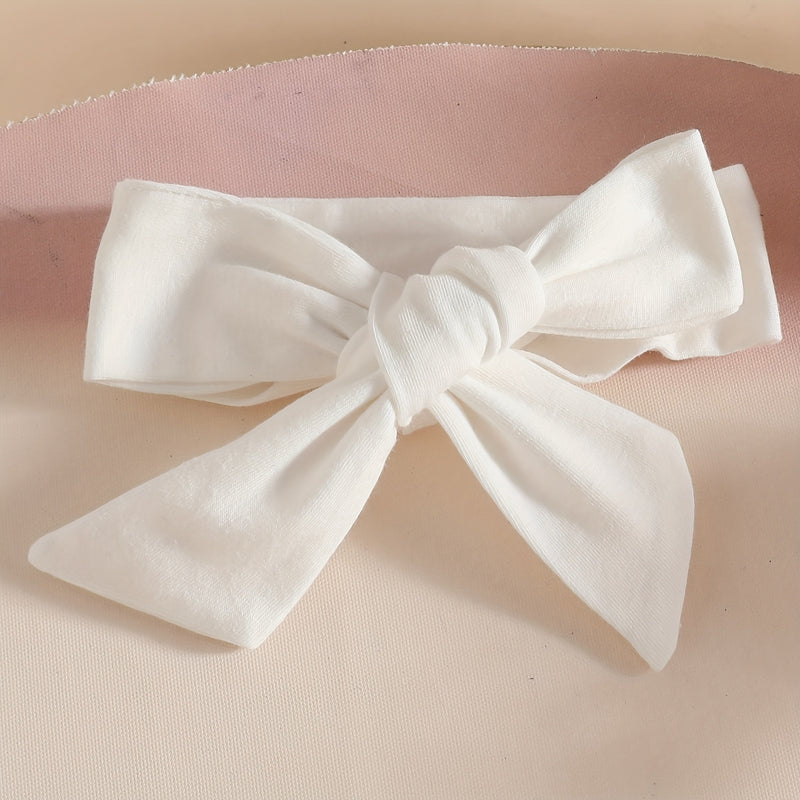 Newborn Baby Girl White Christening Gown Long-Sleeved Dress.