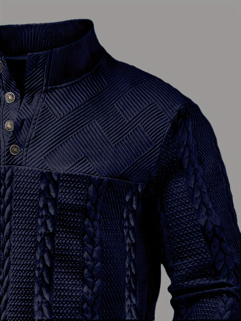 Men's Autumn/Winter Two-Piece Set.