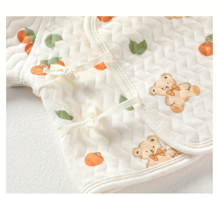 Baby's New Autumn/winter Warm Set, Cute Animal All-over Print.