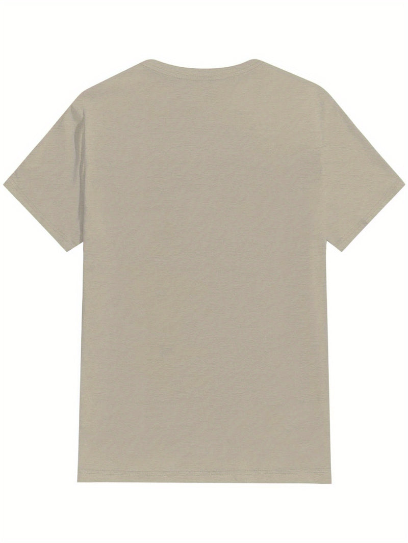 Men's Summer Short Sleeve T-Shirt.