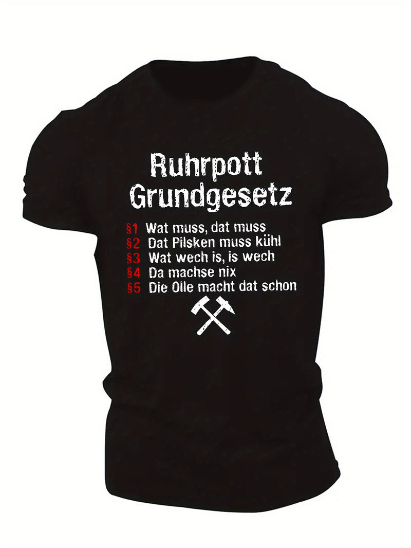 Men's T-Shirt, PLUS SIZE.