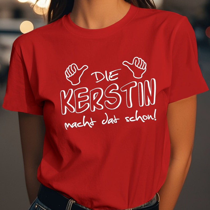 Women's German-Themed T-Shirt.