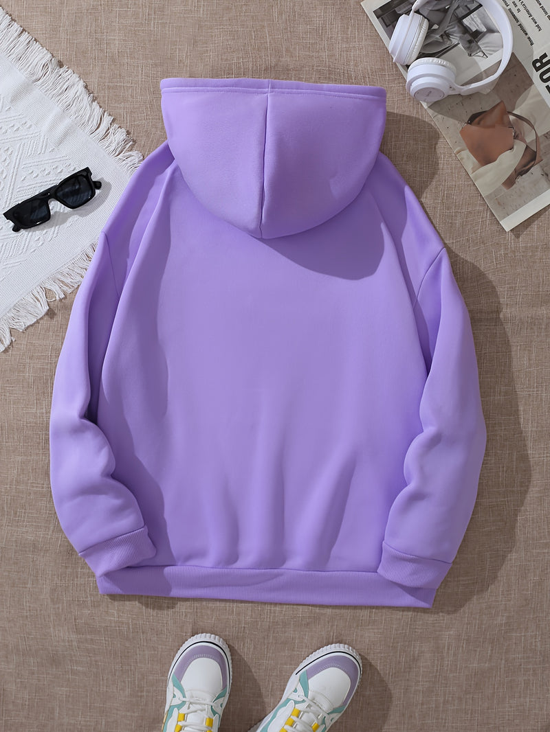 Women'S Casual Fashion Hooded Sweatshirt with Duck.