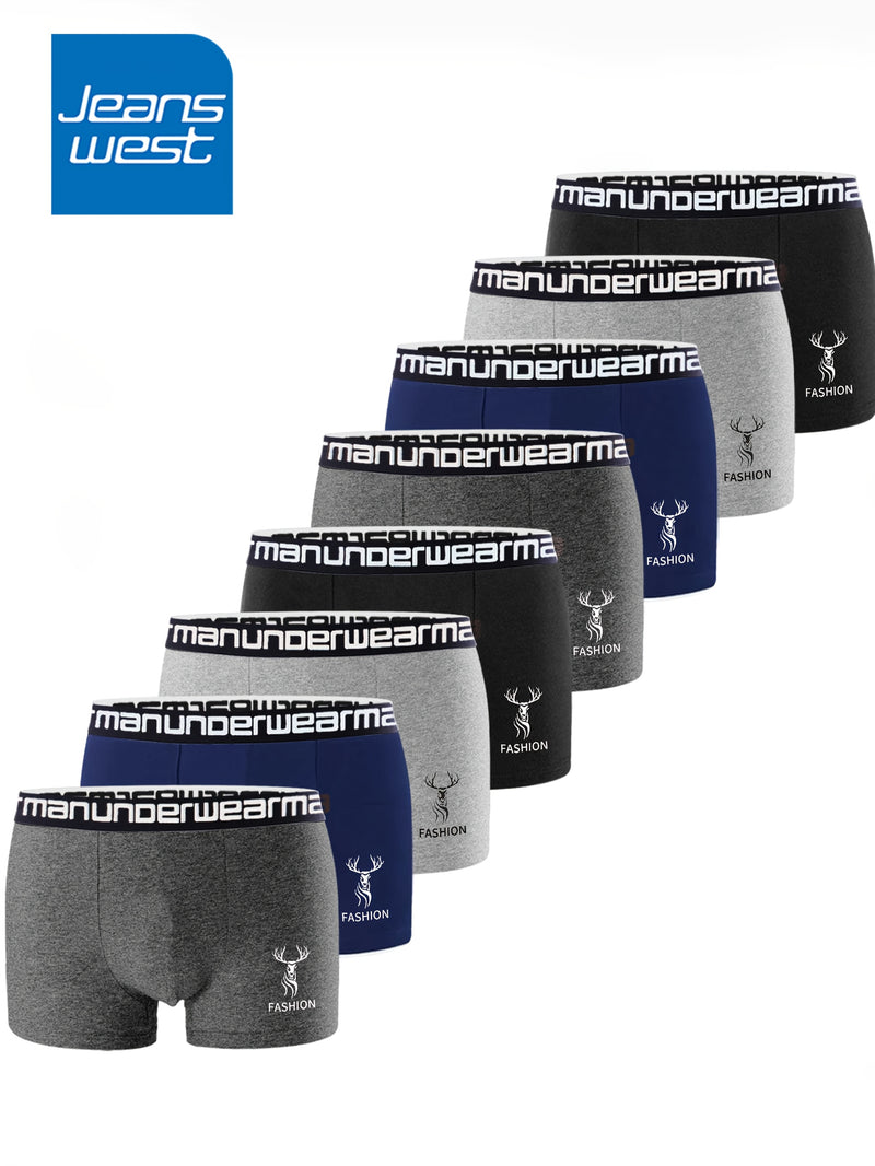 8-Pack Men's Boxer Briefs.