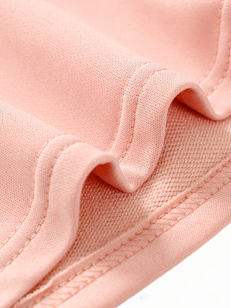 3pcs Women's Elegant Casual Jogger Shorts - Geometric Print.