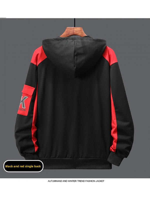 2pcs Set, Men's Sweatshirt Set, 2pcs Hooded Sporty Casual.