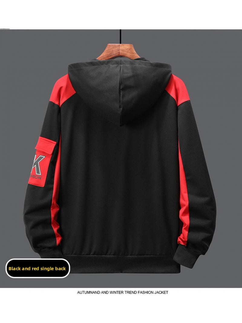 2pcs Set, Men's Sweatshirt Set, 2pcs Hooded Sporty Casual.