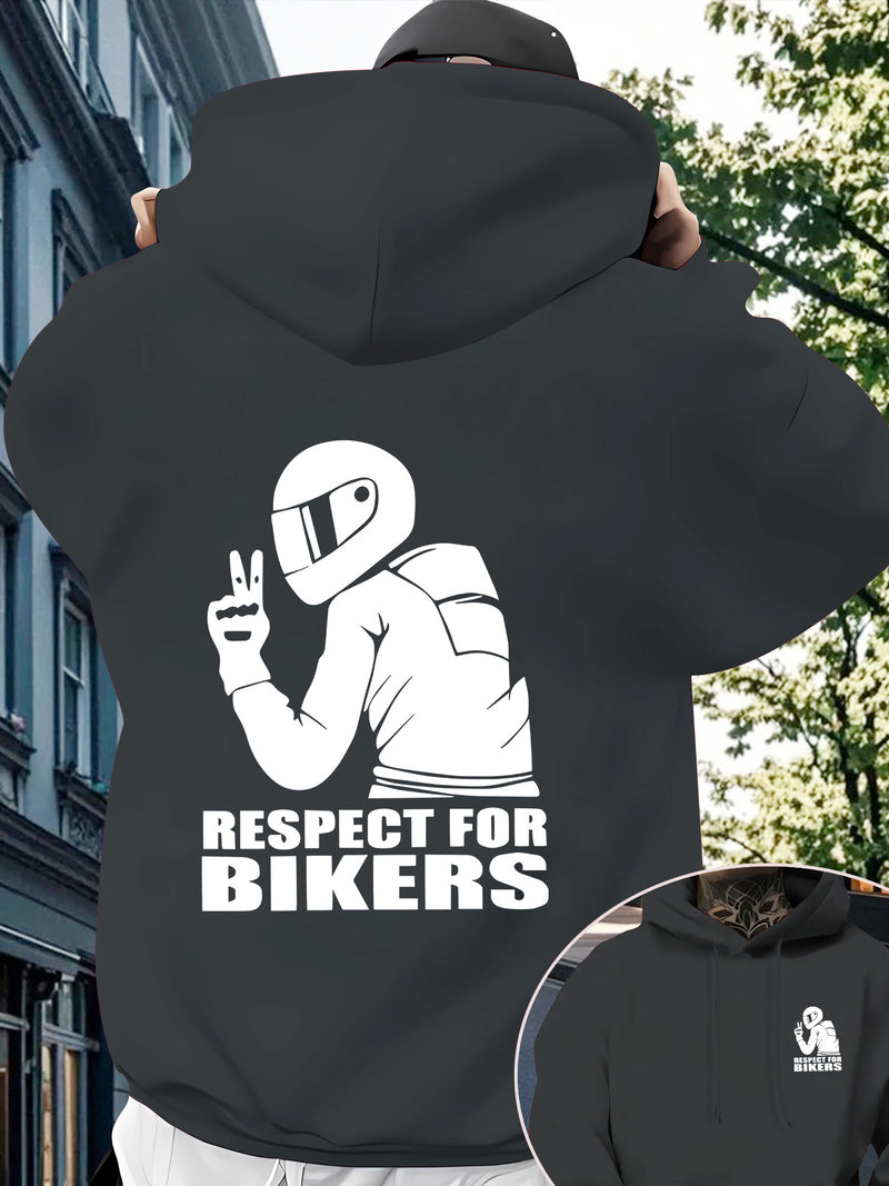 Men's Casual Hooded Sweatshirt.