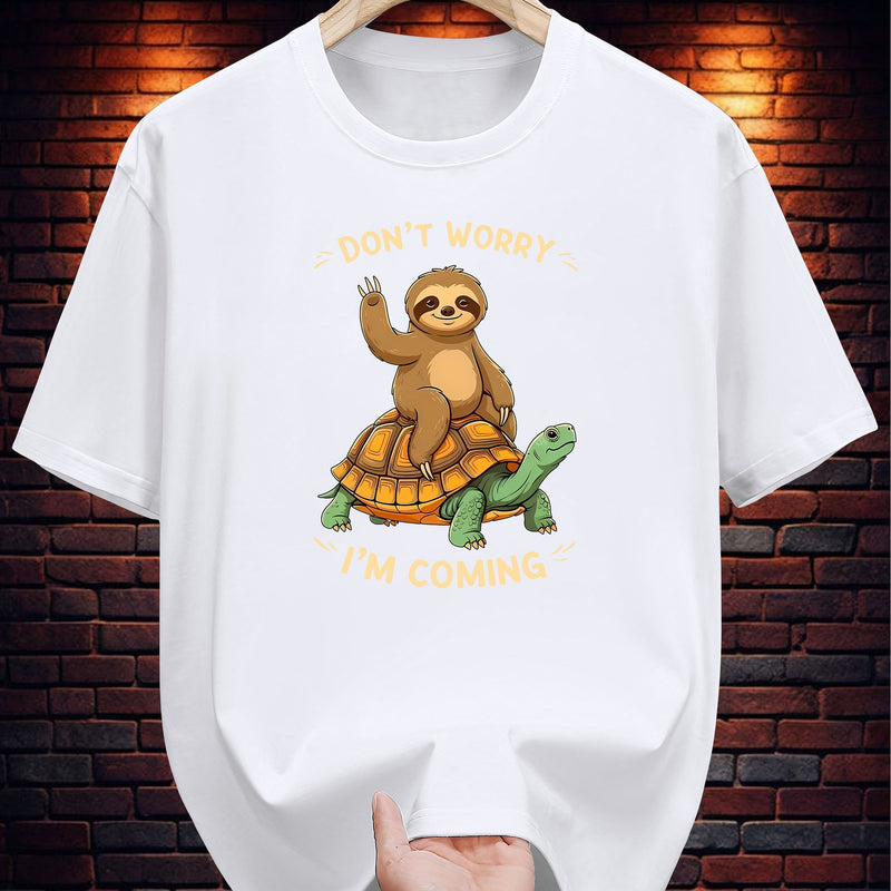 Men's 200gsm Heavyweight Cotton T-Shirt.