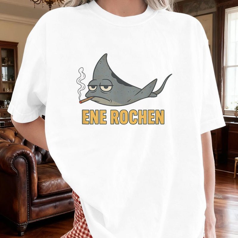 Women's Funny Ene Rochen Meme T-Shirt.