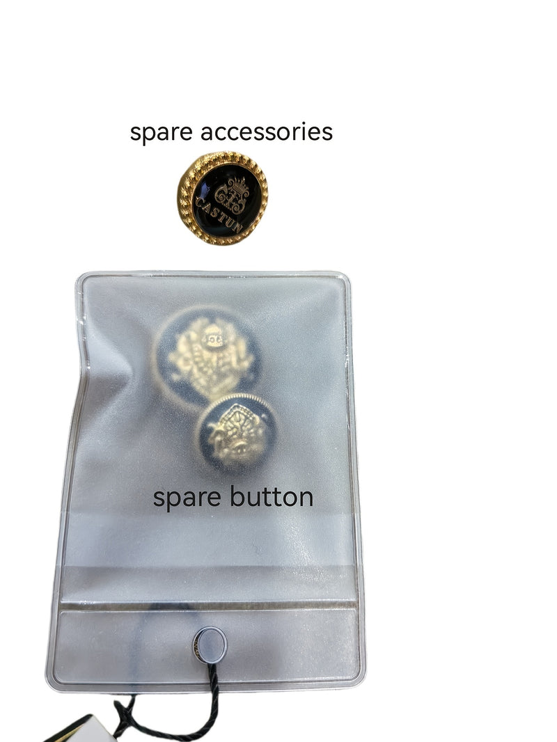 A 2pcs Slim-Fit Suit Set for Men, Suitable for Light Business.