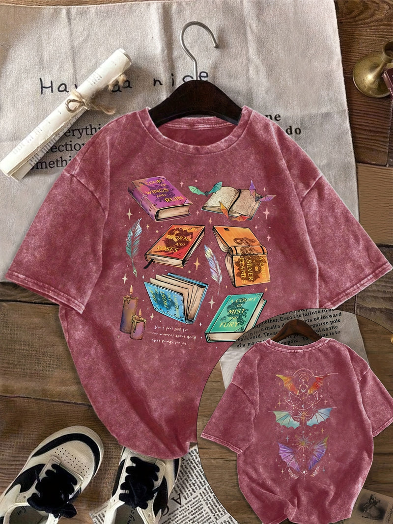 Women’s Round Neck Short Sleeve T-Shirt.