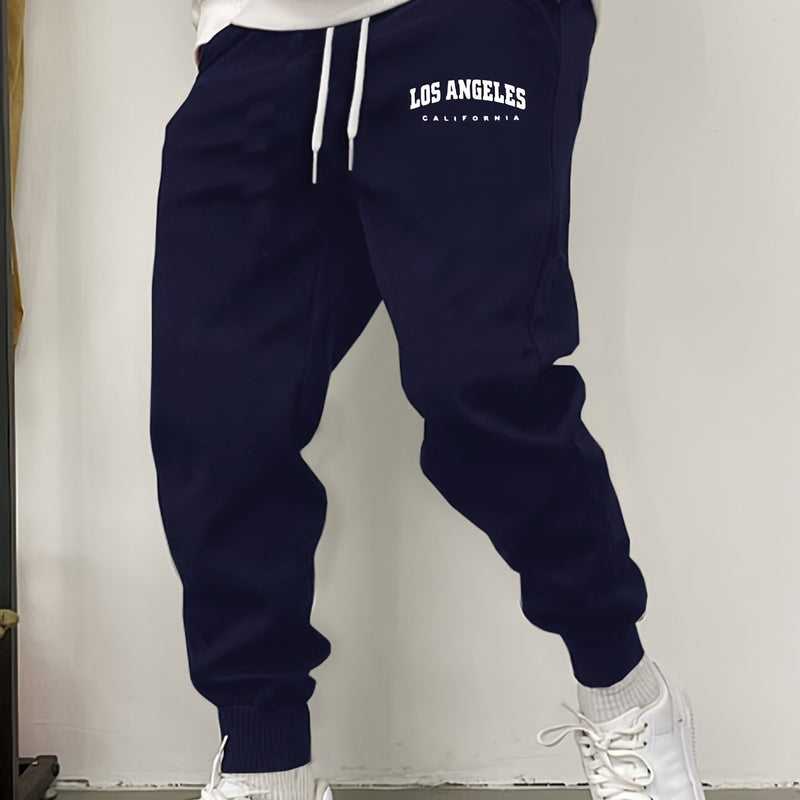 Men's Casual Sweatpants, Comfortable Autumn And Winter Sports Trousers.