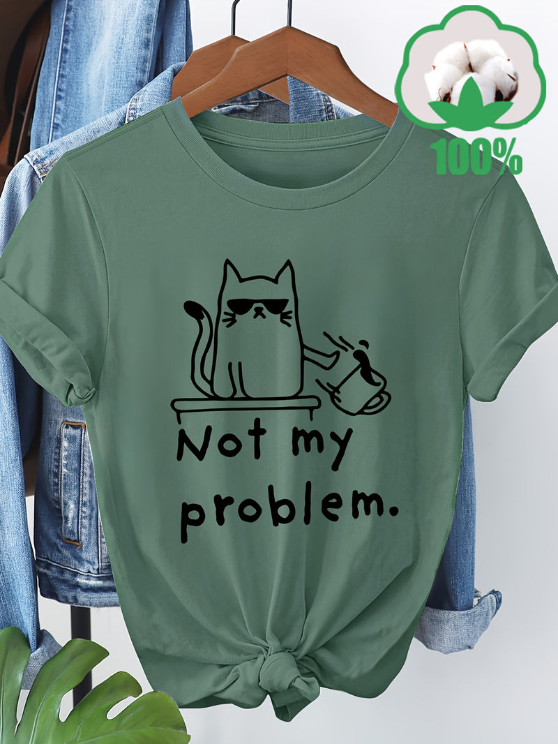 Women’s Short-Sleeve Round Neck T-Shirt.