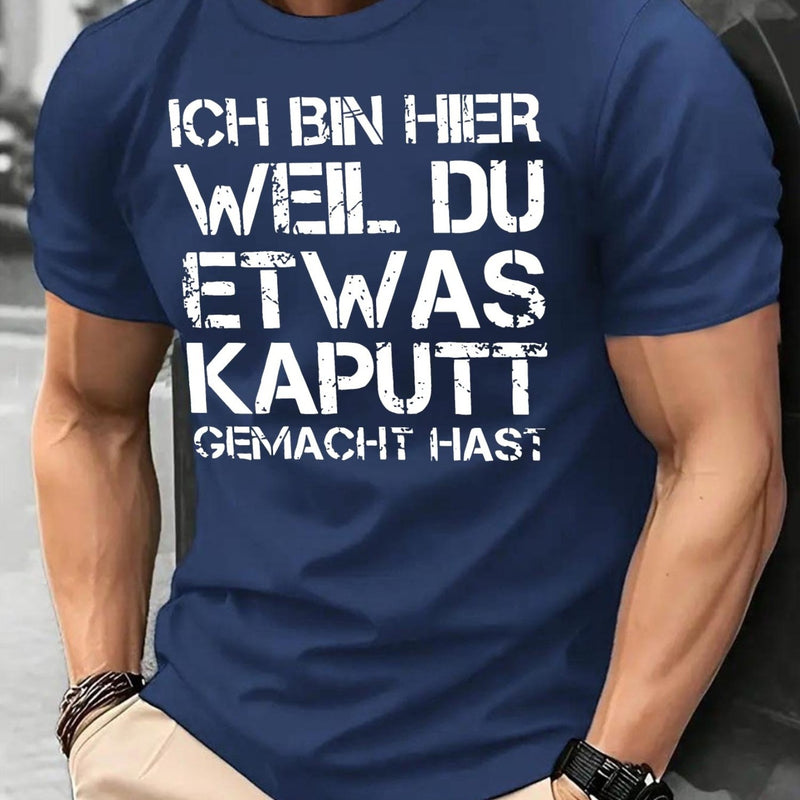 Men's T-Shirt Summer Sports.