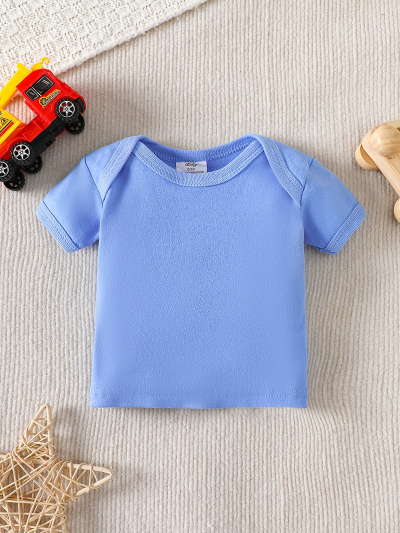 8pcs Newborn Baby Boy Bodysuit Set.