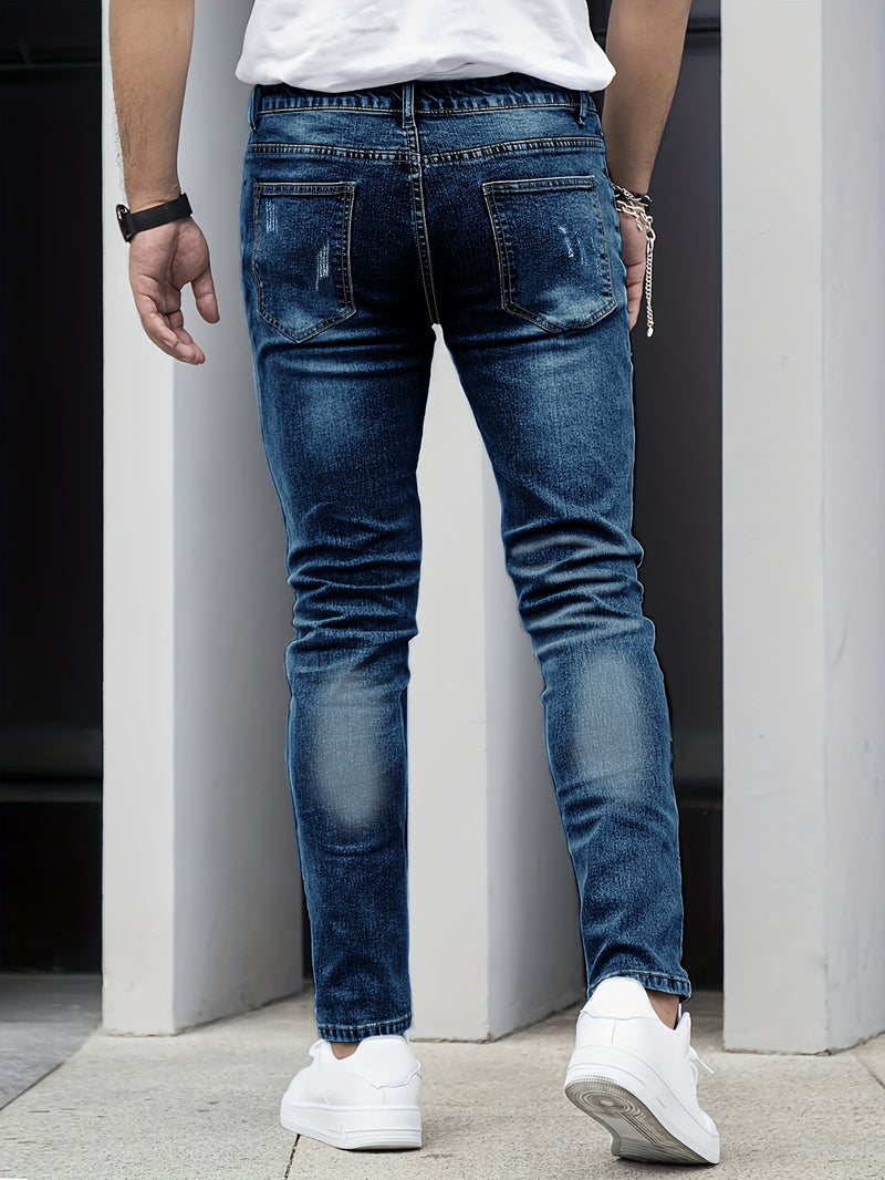 Men's Denim Slim Fit Slimming Black Stretch.