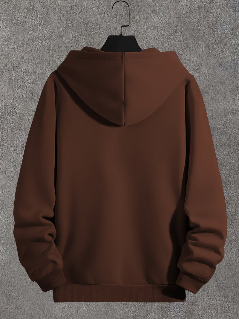Men's Casual Hooded Sweatshirt.