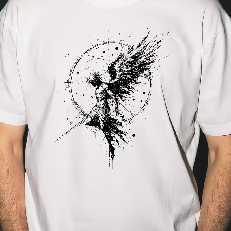 Men's Casual Crew Neck Short T-Shirt.