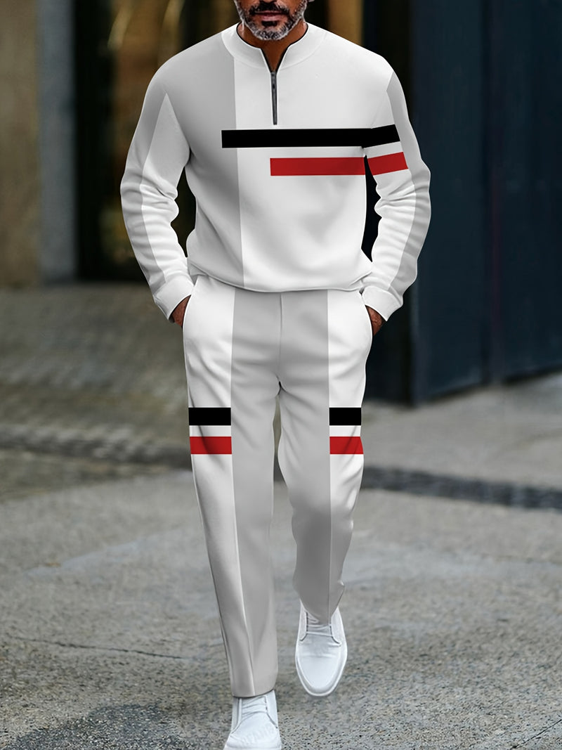 A Fashionable Two-Piece Outfit for Men.