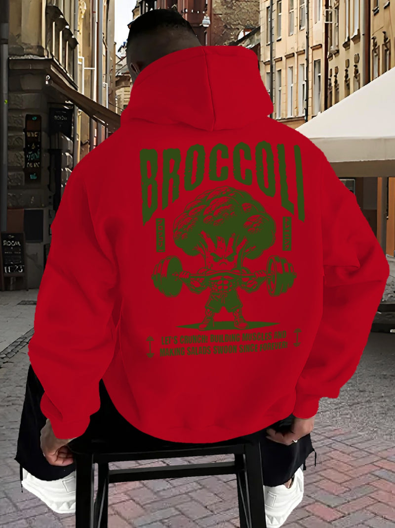 Men's Hooded Sweatshirt.