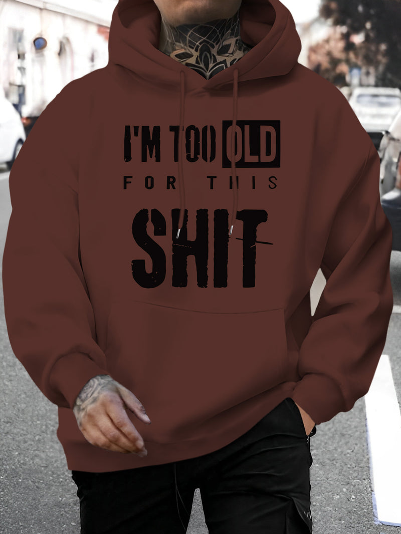 Men's Hooded Sweatshirt New Fashionable.