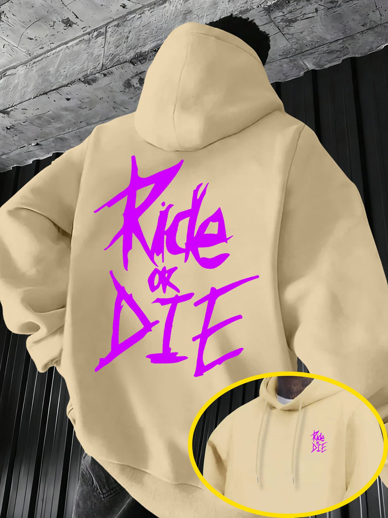 Men's Hooded Sweatshirt.