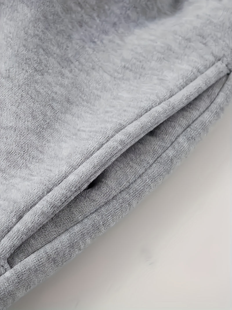 Drawstring Sweatpants Loose Fit Pants Men's Casual Joggers.