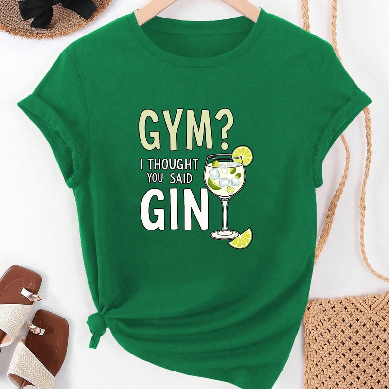 Women's Summer Casual Crew Neck Short Sleeve.