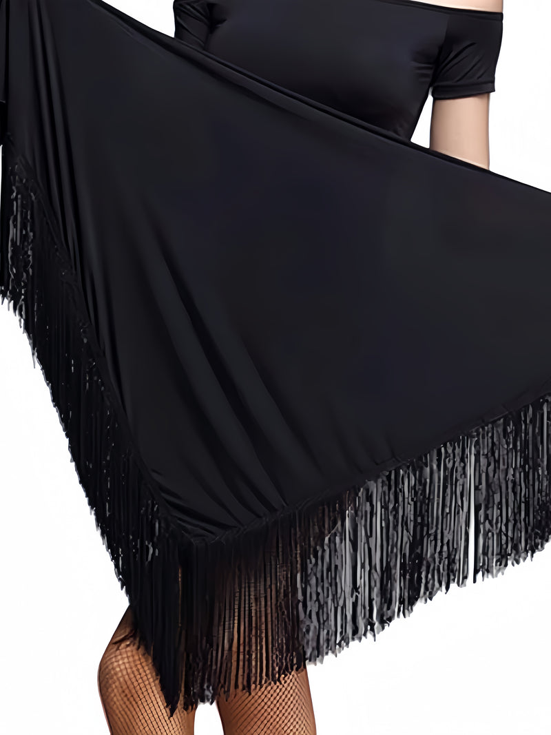 Women’s Sexy Latin Cha-Cha Dance Skirt.