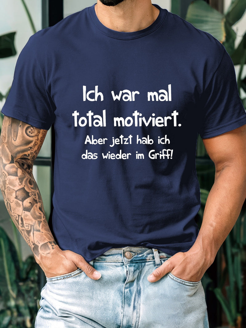 Men’s T-shirt German Targeted Model Cotton.
