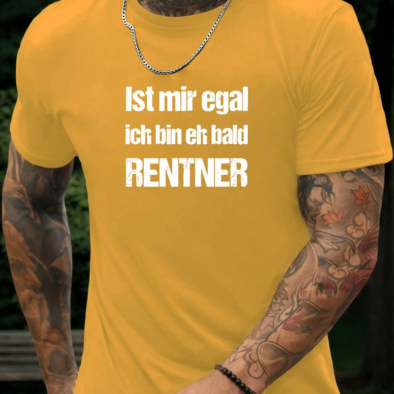Men's German Slogan T-Shirt.