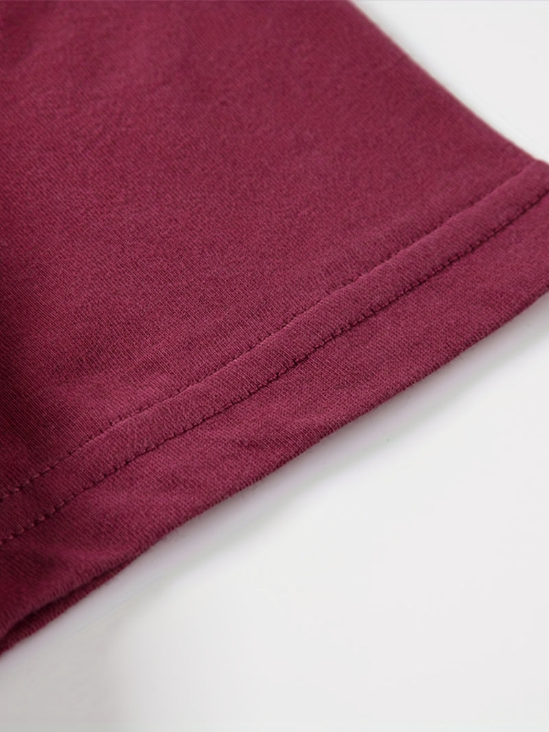 Women's Crew Neck T-Shirt Short-Sleeved.