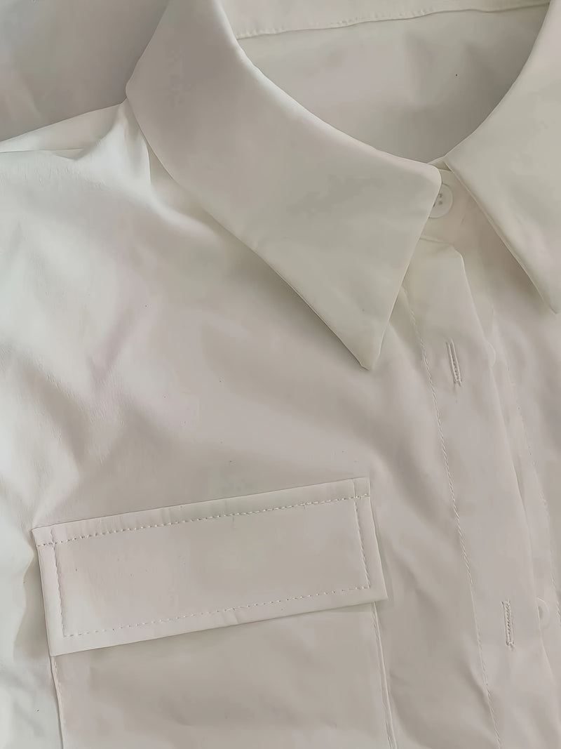 Women's Elegant and Stylish Casual Commuter Color-Matching Outfit Set.