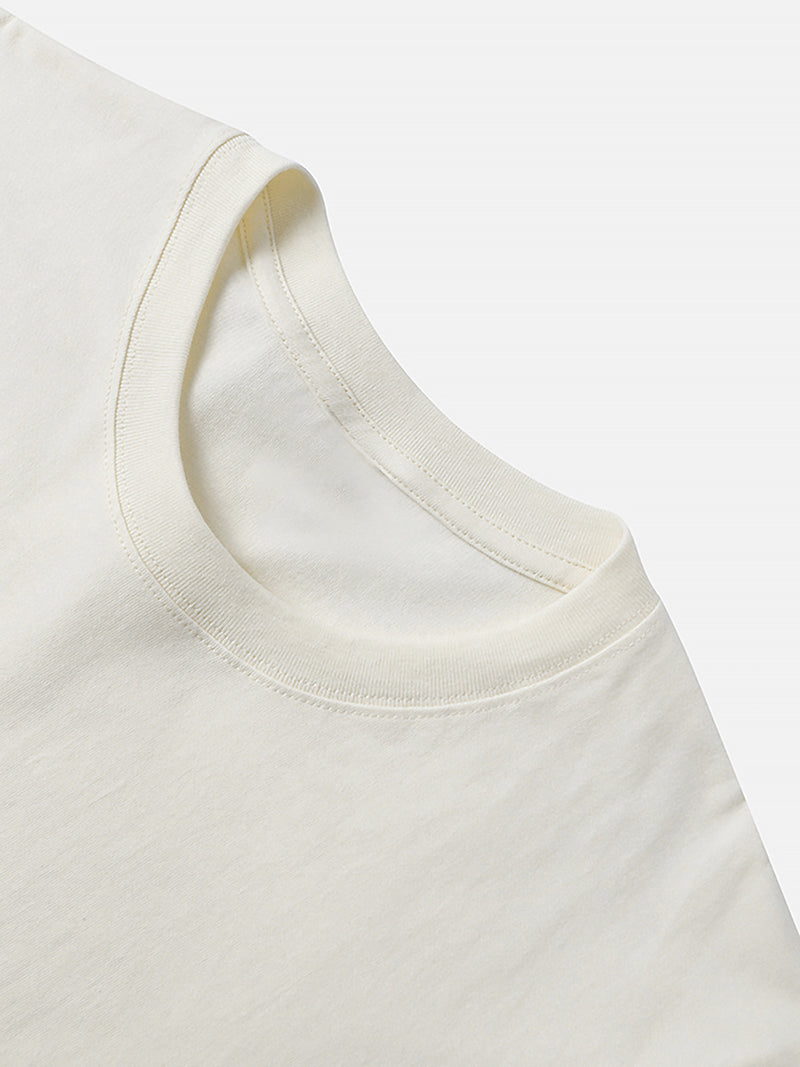 Women's Croissant & Cake Graphic T-Shirt.