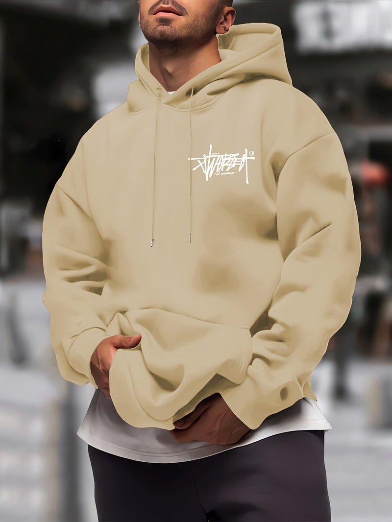 Men's Trendy Autumn-Winter Hooded Sweatshirt.