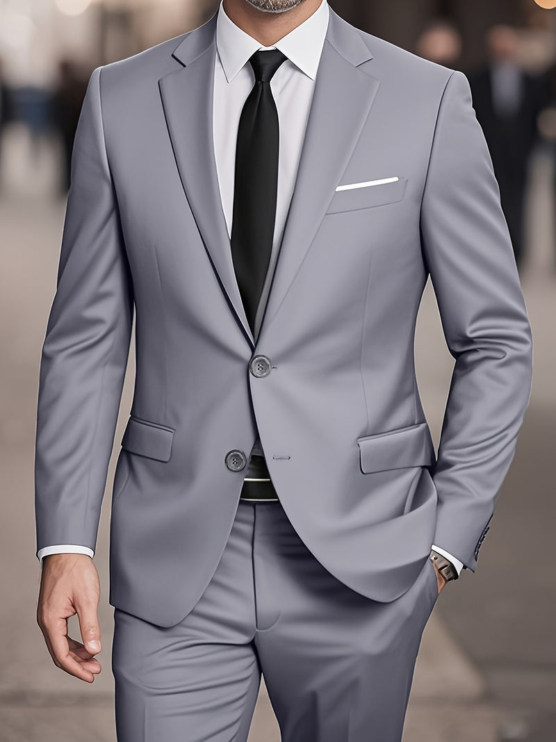 A Men'S Suit Set, Consisting of a Jacket And Trousers, Office Events.