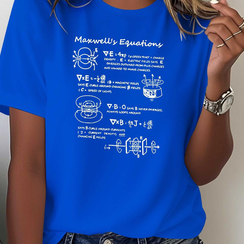 Women’s Casual Short Sleeve T-Shirt.