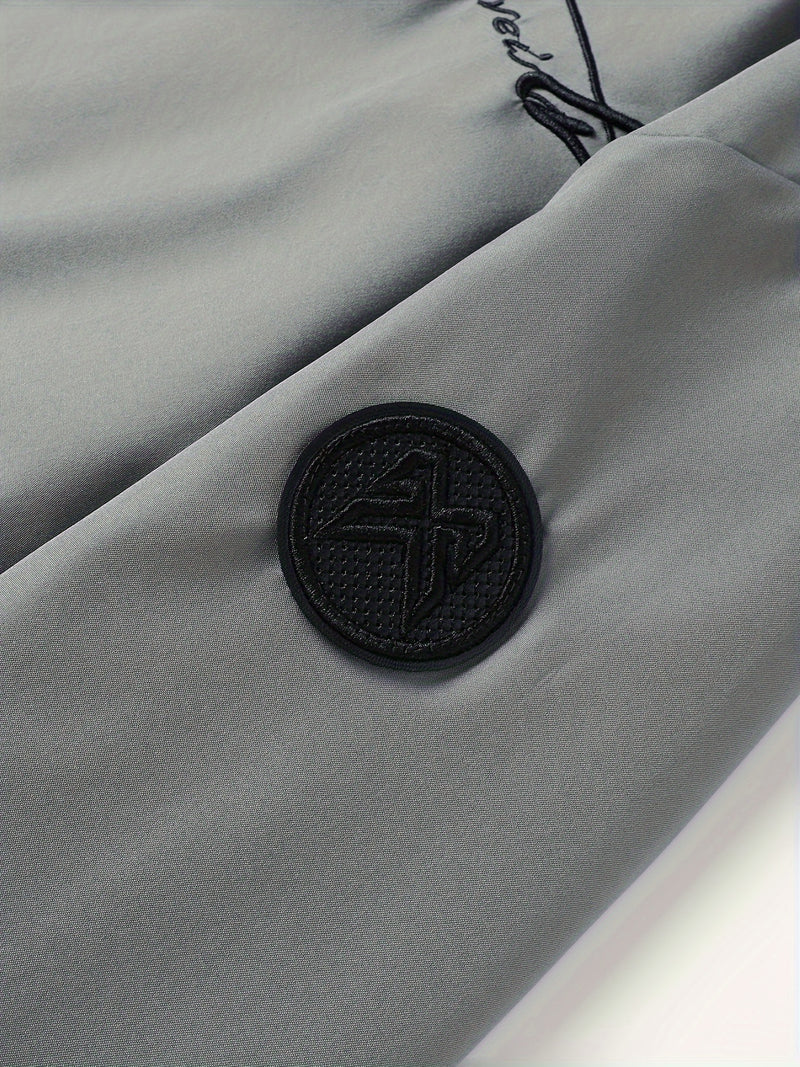Men'S Casual Versatile Jacket for Young Adults, Stylish Baseball Coat.