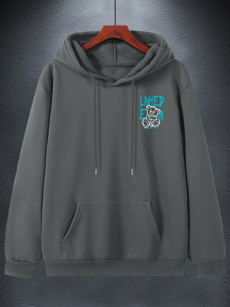 Men's Hooded Sweatshirt.