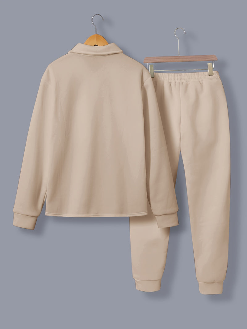 Men's Stylish Versatile Lapel Jacket with Real Pockets And Long Sleeves.