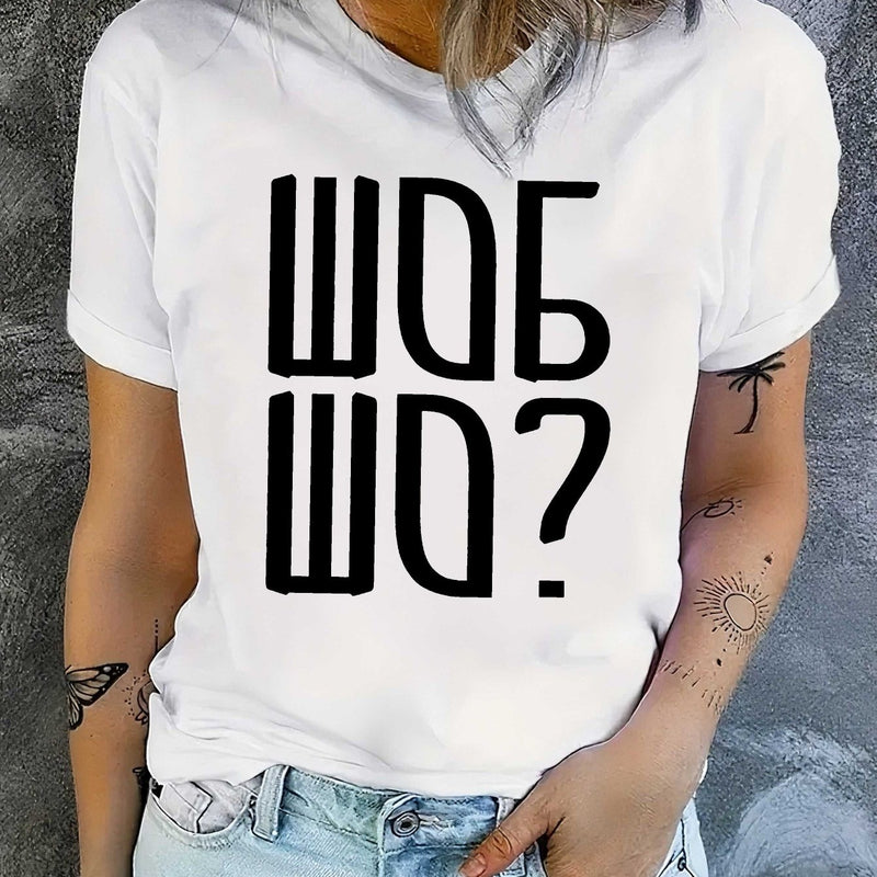 Women's T-shirt Short Sleeves.