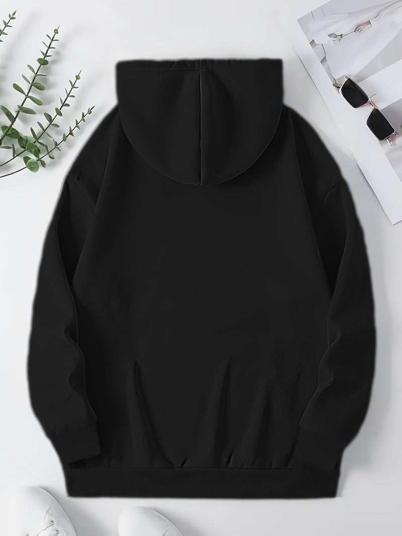 Women's Cute Sloth & Letter Print Hoodie.