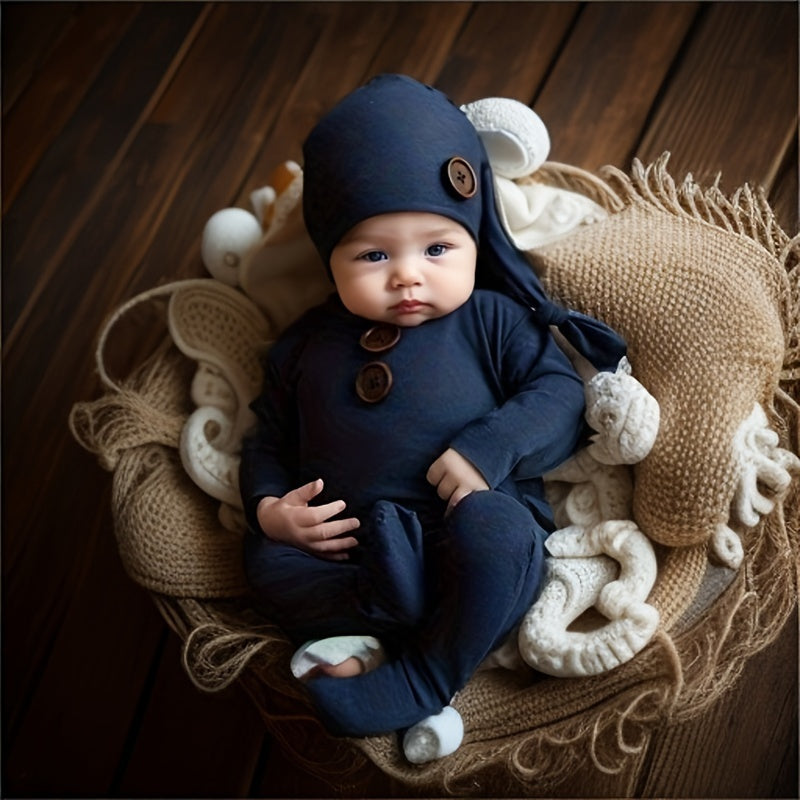 Christmas Baby Bodysuit Photo Clothes, Newborn Photography Props.