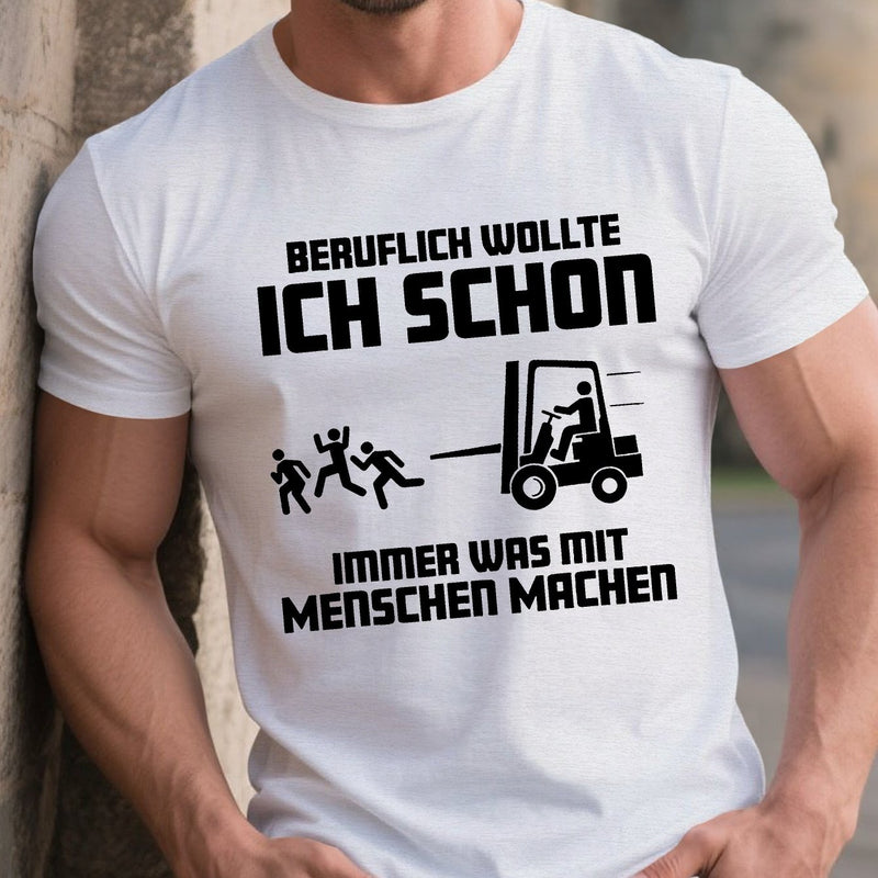 Men’s Humor German Proverbs funny Crinkle Plus Size T-Shirt.