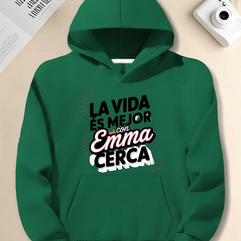 Teediy Humorous Spanish Saying Emma Love Women'S Hoodie.