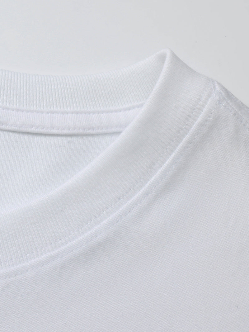Men’s T-Shirt Graphic Casual Short Sleeve Shirt.