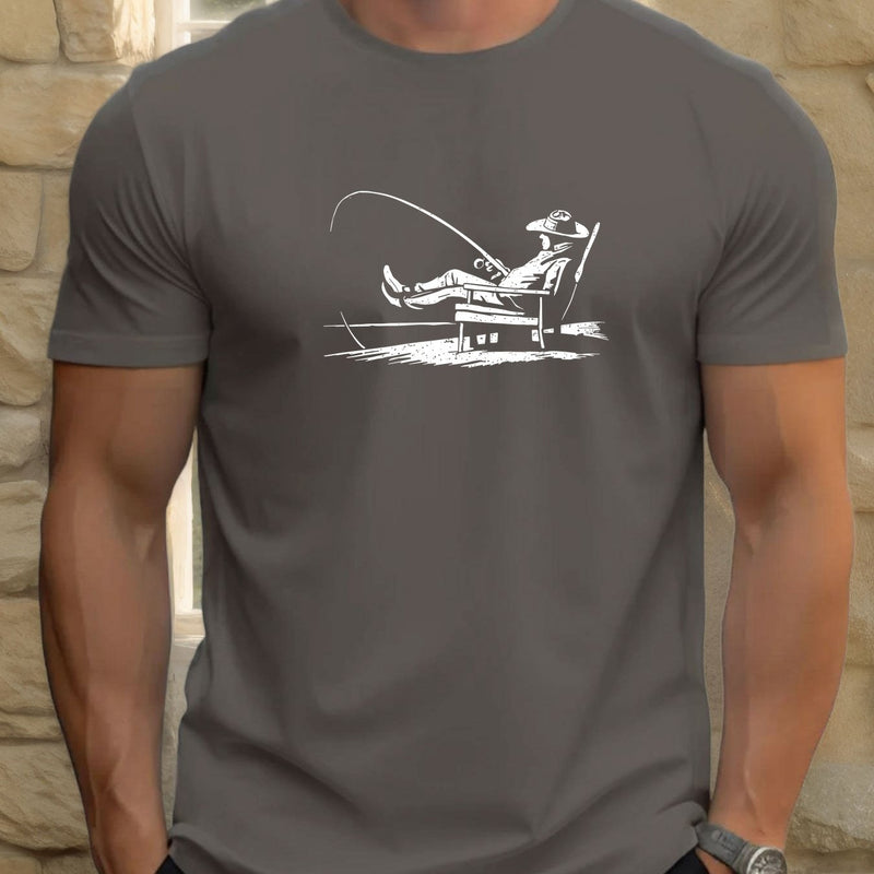 Men'S Casual Summer Cotton Crew Neck T-Shirt.