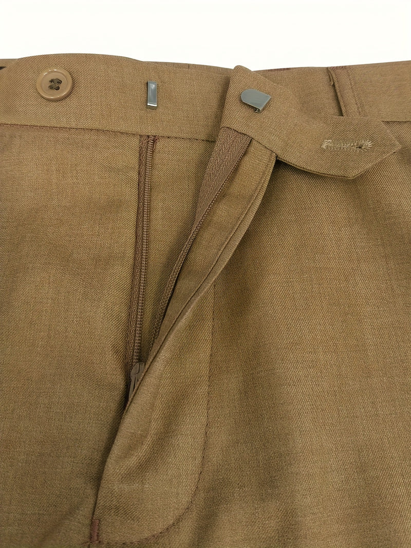 A Men'S Two-Piece Suit Featuring a Easy And Stylish Design.