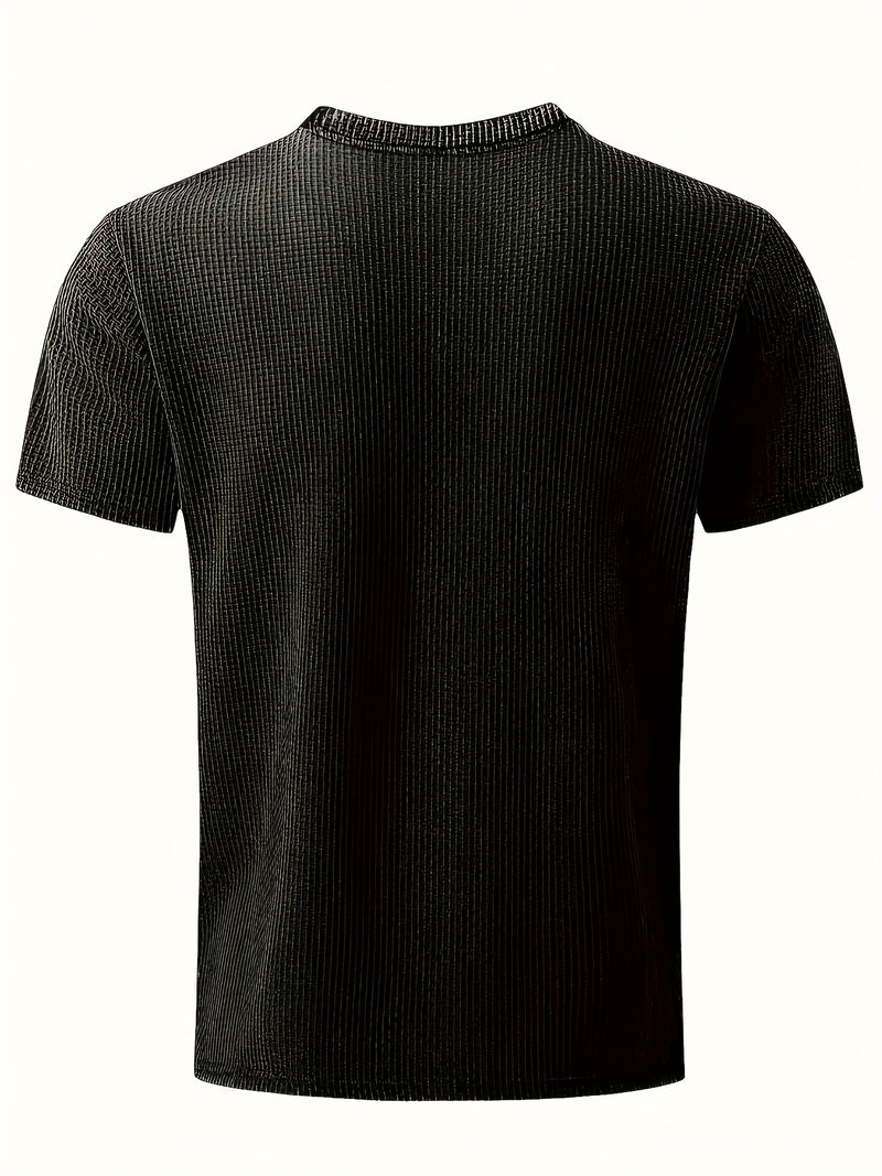 Men's T-Shirt, Cool And Breathable with a Round Neck And Short Sleeves.